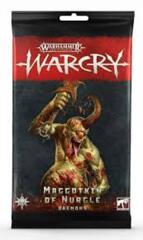 Warcry Maggotkin of Nurgle Daemons Cards